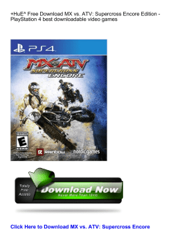 +HuE^ Free MX vs. ATV: Supercross Encore Edition