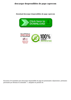 descargar desprendibles de pago caprecom
