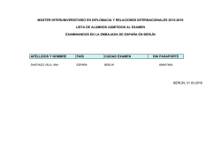 m&aacute;ster interuniversitario en diplomacia y relaciones internacionales