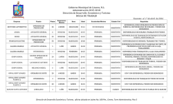 Gobierno Municipal de Linares, N.L. Administraci&oacute;n 2015