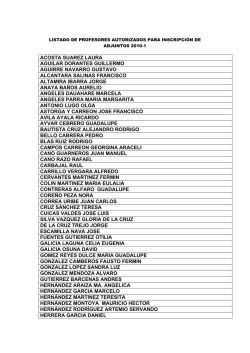 cambios que reqiere el programa colaboracion docente