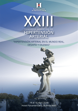 Programa Definitivo - Sociedad Argentina de Hipertensi&oacute;n Arterial
