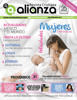Revista Abril-Mayo 2016