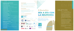 d&iacute;a a d&iacute;a con la neumon&iacute;a