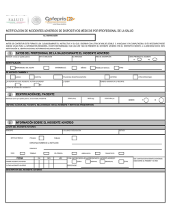 Formato Oficial de COFEPRIS