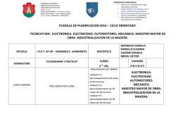 planilla de planificacion 2016