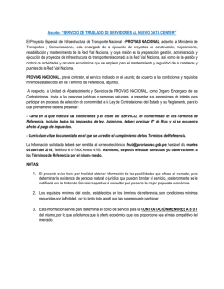 servicio de traslado de servidores al nuevo data