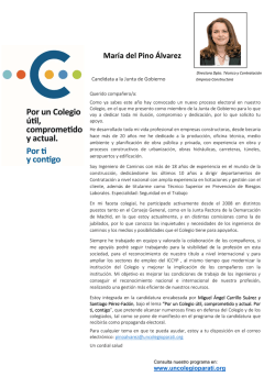 CV - Un colegio para ti