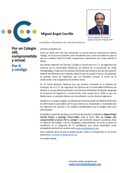 CV - Un colegio para ti