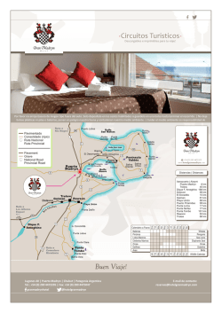 Mapa Descargable CIRCUITOS TURISTICOS.cdr