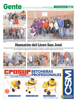 Humat&oacute;n del Liceo San Jos&eacute;