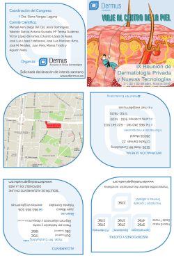 Descargar Programa - ix reuni&oacute;n de dermatolog&iacute;a privada y nuevas