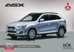 (b)ficha mitsubishi asx mrz2016