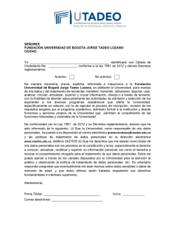 Descargarlo aqu&iacute; - Universidad de Bogot&aacute; Jorge Tadeo Lozano