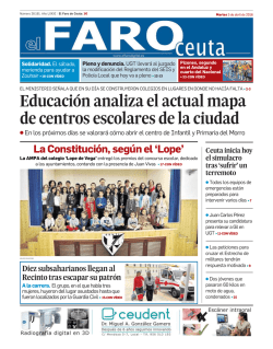PDF Descargar portada en PDF - El Faro Digital