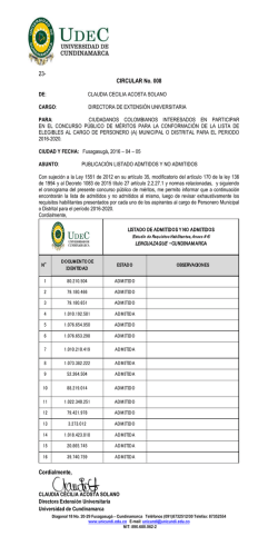 23- CIRCULAR No. 008 Cordialmente