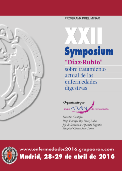 Programa del Simposio