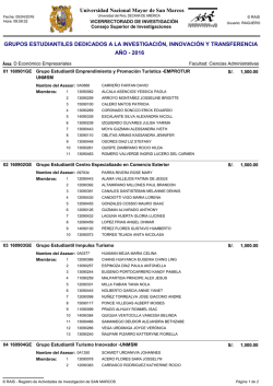 Facultad de Ciencias Administrativas