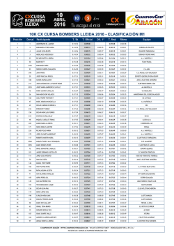 classificaci&oacute; general masculina 10k