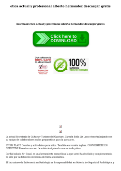 etica actual y profesional alberto hernandez