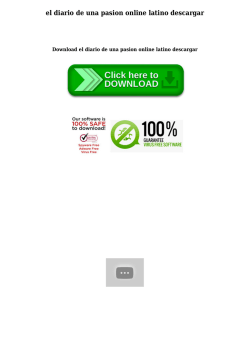el diario de una pasion online latino descargar