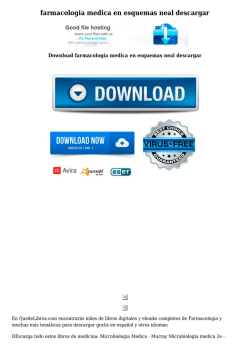 farmacologia medica en esquemas neal descargar
