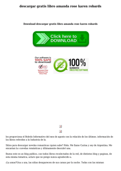 descargar gratis libro amanda rose karen robards