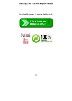descargar el samurai fugitivo serie