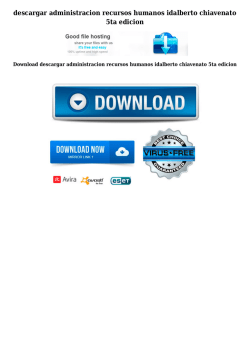 descargar administracion recursos humanos