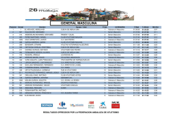 general masculina - Media Maraton M&aacute;laga
