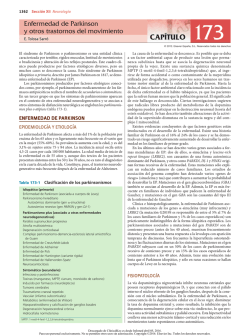 Enfermedad de Parkinson y otros trastornos del movimiento