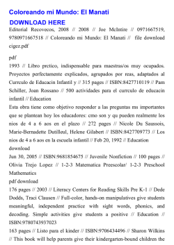 Coloreando mi Mundo: El Manati