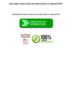 descargar musica para karaoke gratis en espanol