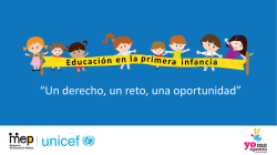 Presentaci&oacute;n - Educaci&oacute;n Preescolar