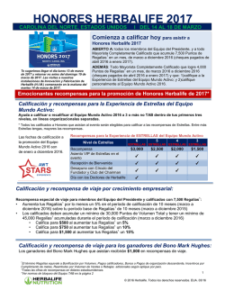 Calificaciones 2017 - Esto es Herbalife