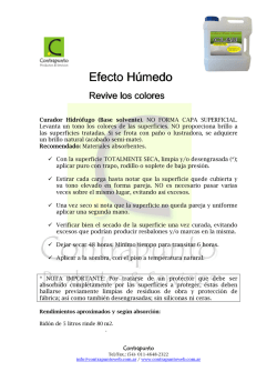 Efecto Humedo - Contrapunto