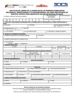 口 V 口 E - Servicio Aut&oacute;nomo de Contralor&iacute;a Sanitaria