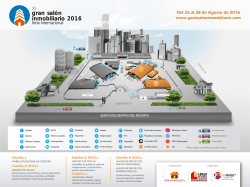 Plano de la Feria - Gran sal&oacute;n inmobiliario