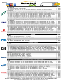 lista distribuidor - technology store