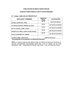 C&oacute;digo: ASIS.LOG.UO.TARAPOTO