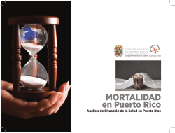 PRDoH CHSA (Draft Art) Mortalidad
