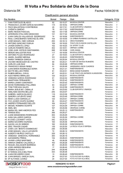 Oropesa Dona - Evasion Running