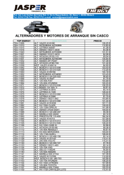 alternadores - Jasper Tradint