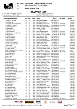 starting list - Montichiarimtb.com