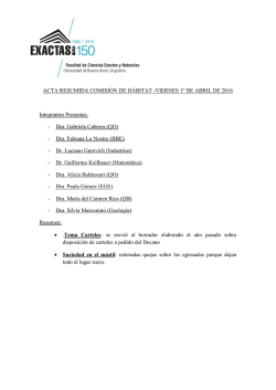 Dra. Gabriela Cabrera (QO)