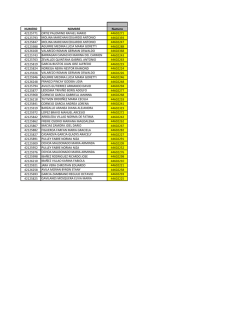 NUMERO NOMBRE Numero 42125771 ORTIZ PALOMINO RAFAEL