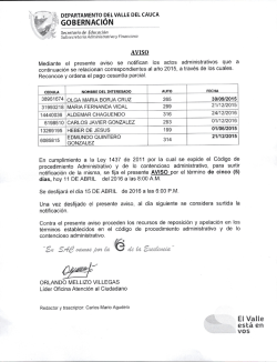 GOBERNACi&Oacute;N - Valledelcauca.gov.co