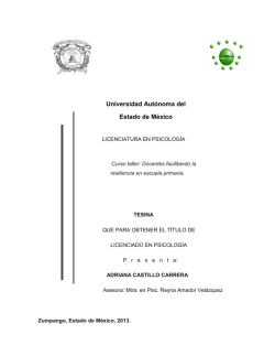 Centro Universitario UAEM Zumpango LICENCIATURA EN