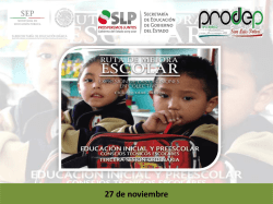 Presentaci&oacute;n Ejecutiva