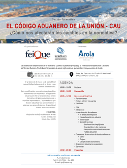 Diapositiva 1 - FEIQUE - Federaci&oacute;n Empresarial de la Industria